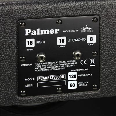 Palmer CAB 212 V30 OB 2x12 Open Back Guitar Cabinet with Celestion Vintage 30 image 4
