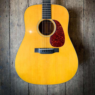 2021 Martin Authentic Series | D-18 Authentic '1939' - Natural Aged finish with case and tags image 1