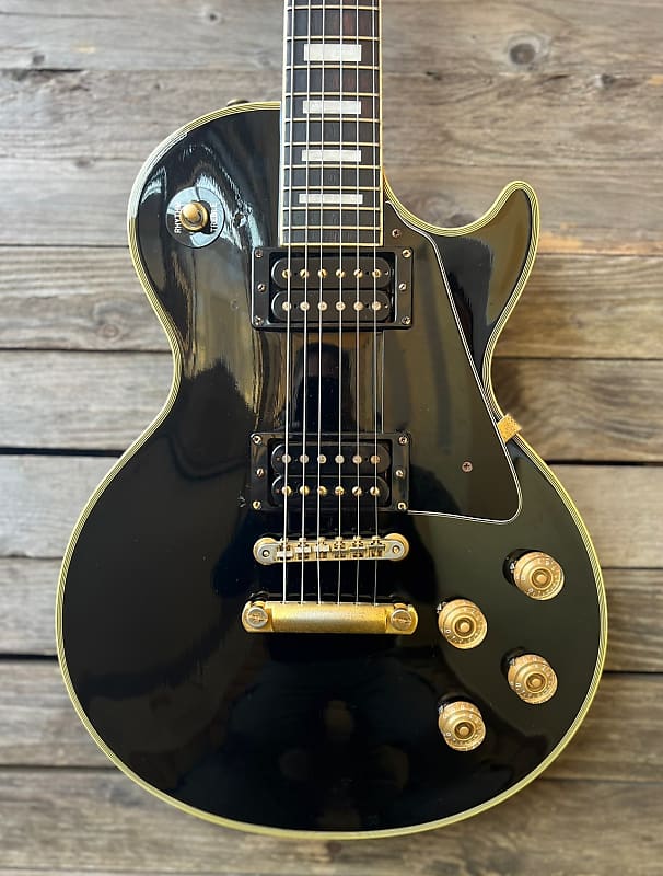 Burny Japan Vintage Les Paul Custom RLC 80 RLG Les | Reverb Australia