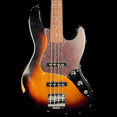 Fender Road Worn '60s Jazz Bass Guitar in Three Colour Sunburst Upgrades + Fender Hardcase for sale