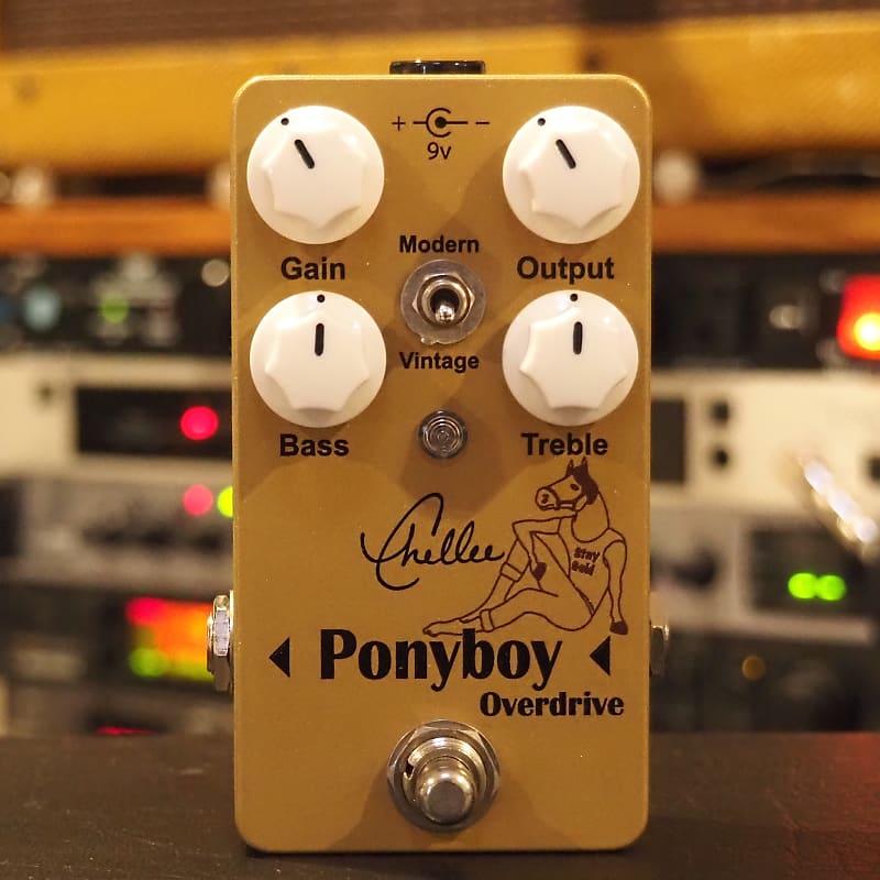 Chellee Guitars u0026 Effects Ponyboy V3 Overdrive u0026 Boost (Klon style)