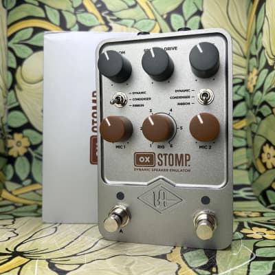 Reverb.com listing, price, conditions, and images for universal-audio-ox-stomp-dynamic-speaker-emulator