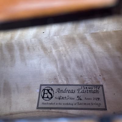 Eastman Stradivarius 2014 - Traditional Wooden image 13