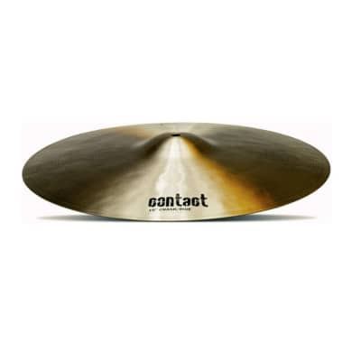 Dream Cymbals C-CRRI18 Contact Series 18-Inch Crash Ride Cymbal, Hand-Hammered and Features a Medium Tapered Bow image 2