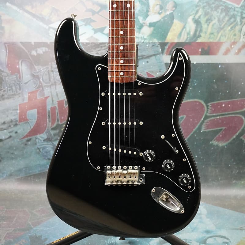 Squier Silver Series Stratocaster 1992 Black MIJ Japan | Reverb España