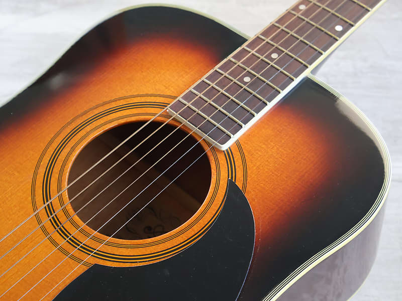 1990's Aria ADW-250BS Dreadnought Acoustic (Sunburst) | Reverb Cyprus