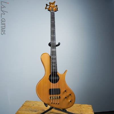 Ritter R8 Singlecut Acoustic Hollowbody Bass Piezo - First Ever! Redwood Body image 2