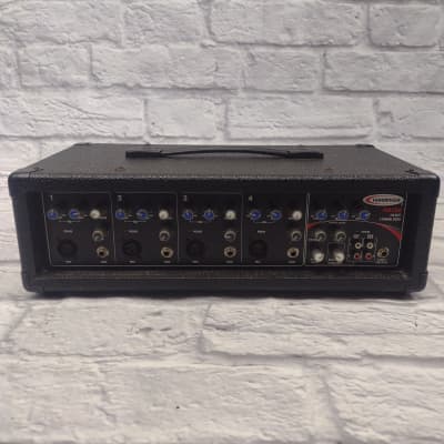 Harbinger HA120 4-Channel Powered Mixer w/ Speakers image 2