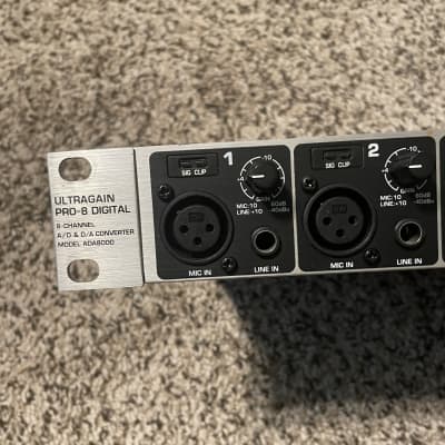 Behringer UltraGain Pro-8 Digital ADA8000 - Gearspace