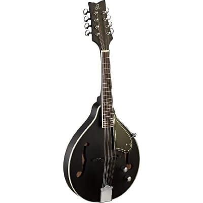 Ortega Guitars RMAE40SBK A-Style Mandolin in Satin Black w/ Gig Bag for sale