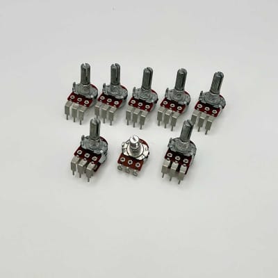 Complete set (8 pcs) - Brand new rotary potentiometers - Roland Jupiter-8 JP8