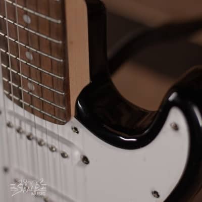 Squier Mini Stratocaster, Laurel FB, Black image 6