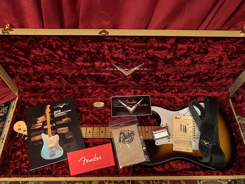 Fender Custom Shop Journeyman Relic Stratocaster 2018 Sunburst image 1