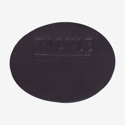 Tackle - LBDBPBL - Large Leather Bass Drum Beater Patch - Black image 2