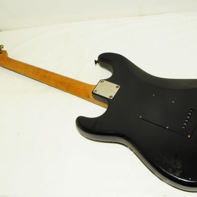 Fender Japan Stratocaster E Serial Electric Guitar Black Ref No.4876 image 11
