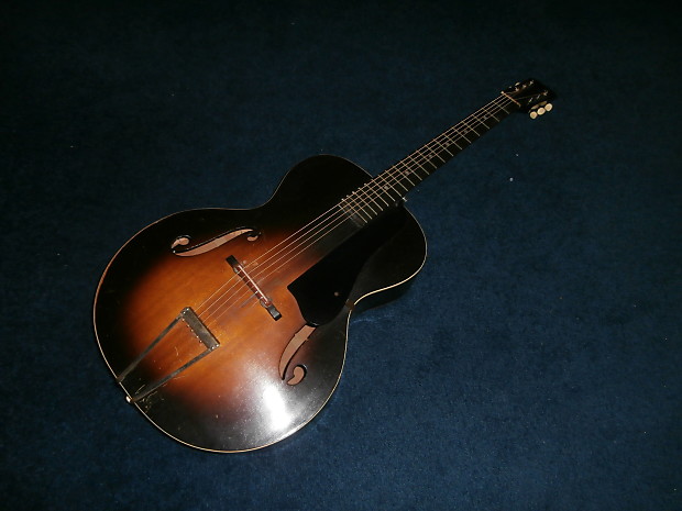スケールモデル 新作 1940's Ca. Vintage USA Harmony Kay, Guitar! Acoustic Archtop ギター