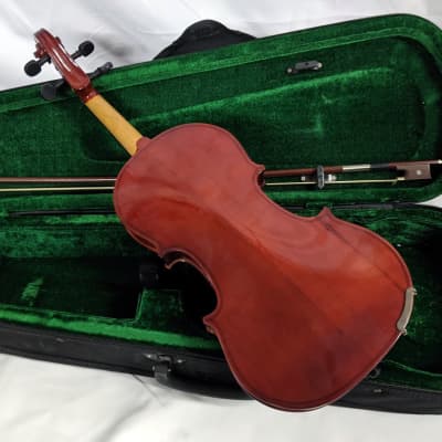 Giuseppi GV-10 4/4 Student Violin With Case & Bow image 12