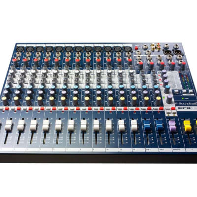 Soundcraft EFX12 12 Mono + 2 Stereo Ch Mixer w/ Lexicon Effects FX PROAUDIOSTAR image 2