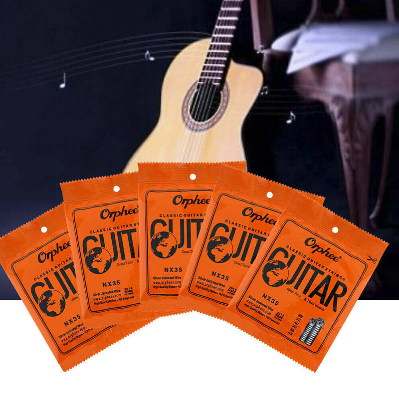6PCS=1 SET,Nylon String Guitar Strings Set For Classical Guitar