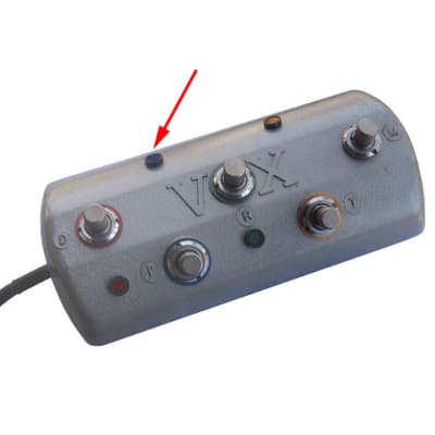 Vox Blue Foot Pedal Indicator Lamp Replacement Assembly image 2