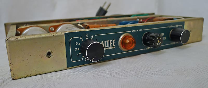 半額】 skのアンプ 真空管マイクプリアンプ 1566A altec 配信