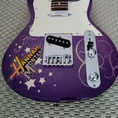 Genuine Washburn By Disney Hannah Montana 3/4 Electric Guitar purple image 2