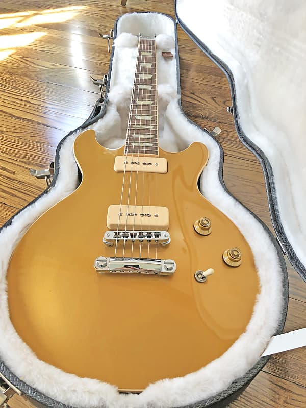 2011 Gibson Les Paul Double Cut P-90 Gold Top, Hard to Find Model! Mint W/ OHSC! image 1