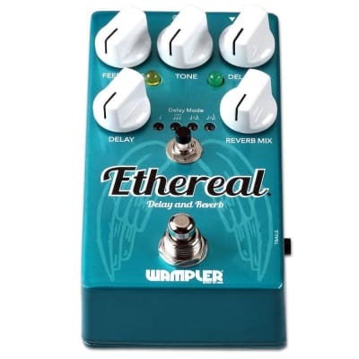 Wampler Ethereal Reverb and Delay Effects Pedal (Used/Mint) image 4