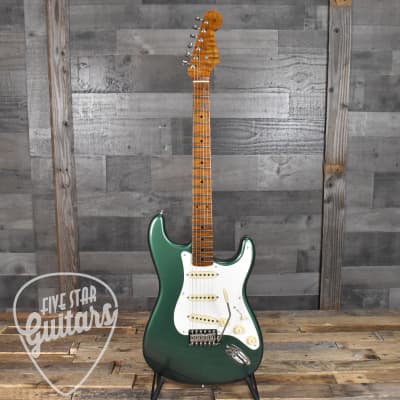 Fender Custom Shop '58 Stratocaster - Aged Sherwood Green Metallic with Hard Shell Case image 2