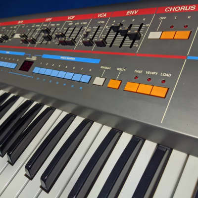 Roland Juno 106 (polyphonic analog synthesizer, 1984, Japan) image 2