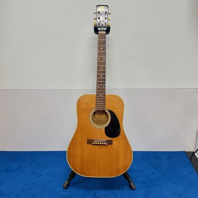 Vintage 1970's Aria A620 Dreadnought Acoustic Guitar Made in