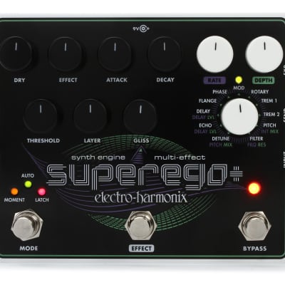 Electro-Harmonix Superego Plus Synth Engine/Multi Effect | Reverb