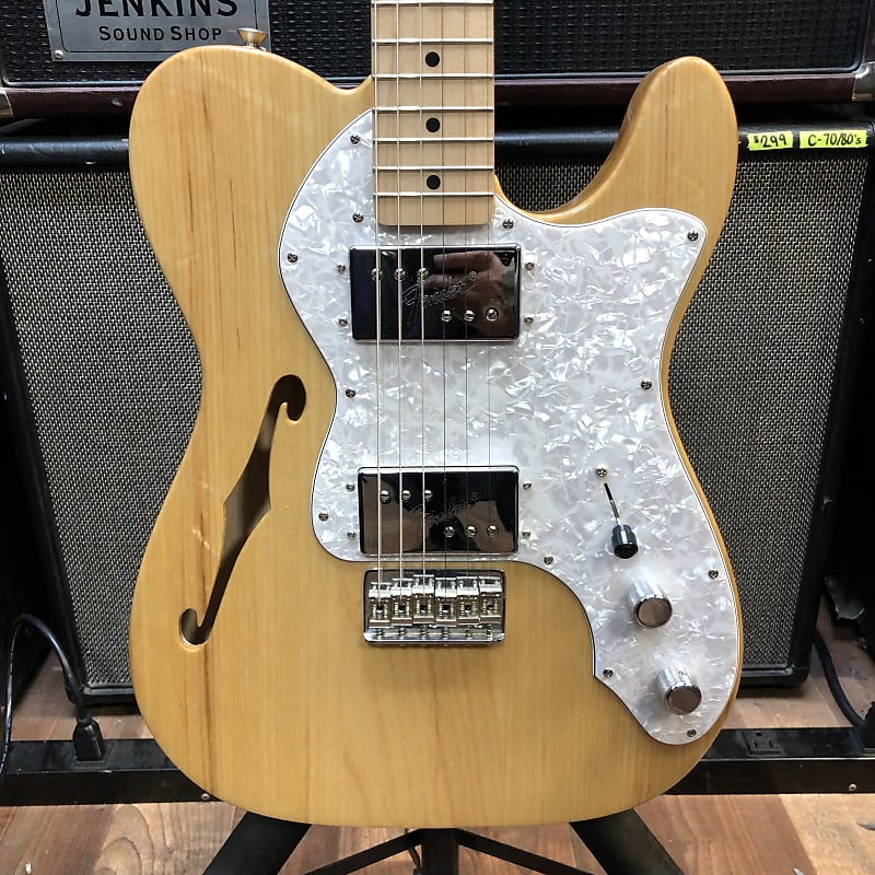 Fender Classic Series '72 Telecaster Thinline 2000 - 2018 - Natural image 1