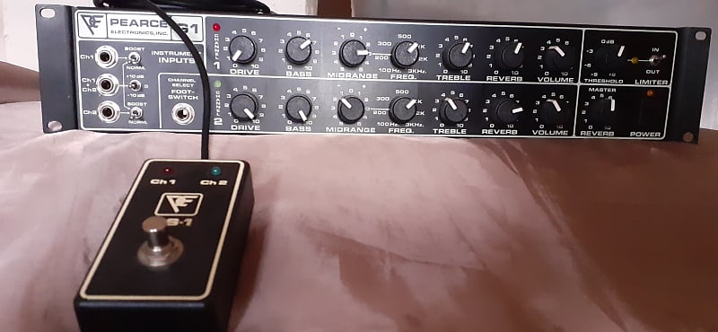 Pearce G1 guitar preamp incl. original pedal - Rare- | Reverb
