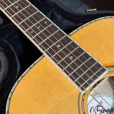 Fender PO-220E Orchestra Acoustic Electric Guitar w/ Case image 7