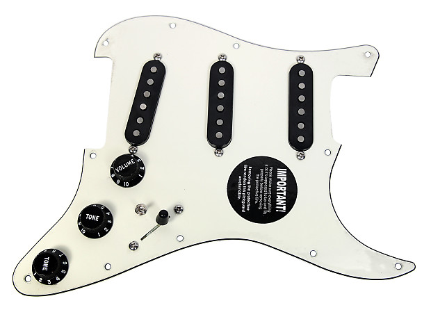 920D Custom Shop 15-15-13 Fender Custom Shop Texas Special Loaded Strat Pickguard w/ 7-Way Switching image 1