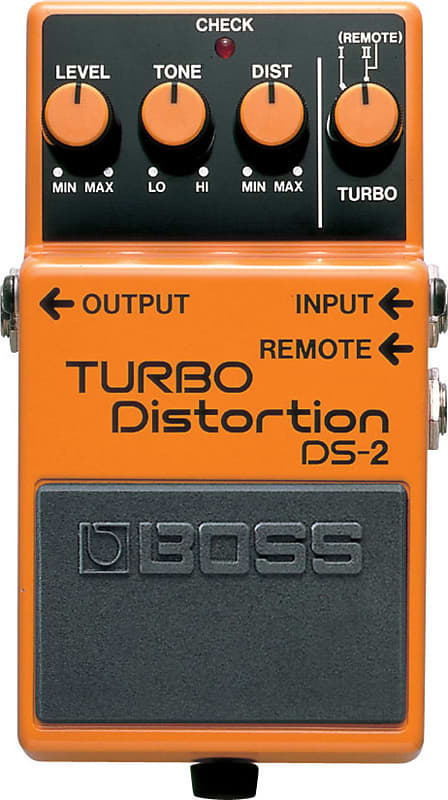 BOSS DS-2 Turbo Distortion Guitar Effect Pedal image 1