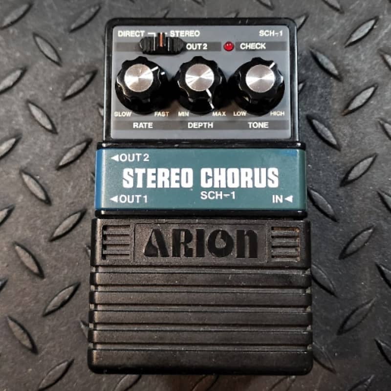 Arion SCH-1 Stereo Chorus 1980's Vintage Japan MIJ 9vDC conversion