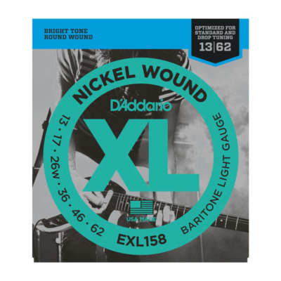 D'Addario EXL158 Light Baritone Guitar Strings