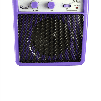 De Rosa DKAMP3-PL Kids 3 Watt Amp w/Strap - Purple for sale