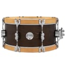 PDP Concept Maple Classic 6.5"x14" Snare Drum, Walnut with Natural Hoops