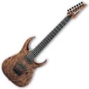 Ibanez RGAIX7U-ABS RGA Iron Label Series 7 String Rh Electric Guitar In Antique Brown Stained