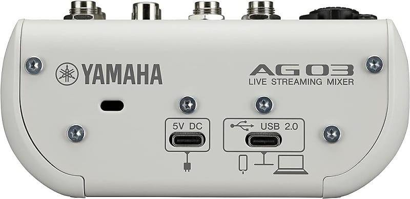 Yamaha AG03MK2 Live Streaming Mixer - White | Reverb