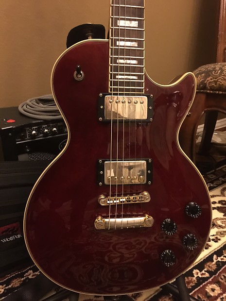 Epiphone Les Paul Custom Pro (zZounds Special Edition 2013 Wine Red image 1