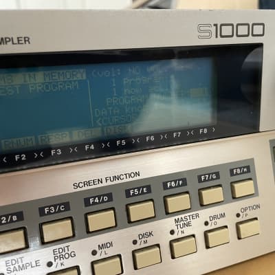 Akai S1000 MIDI Stereo Digital Sampler 1988 - White image 4