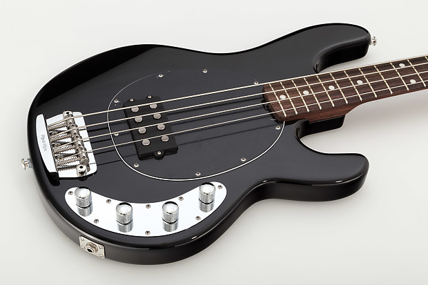 Music Man USA Stingray 4 BK - Black - Rosewood Neck Limited