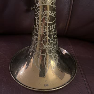 Selmer (Conn) Signet Bb cornet SN 13047 (.460 bore) image 2