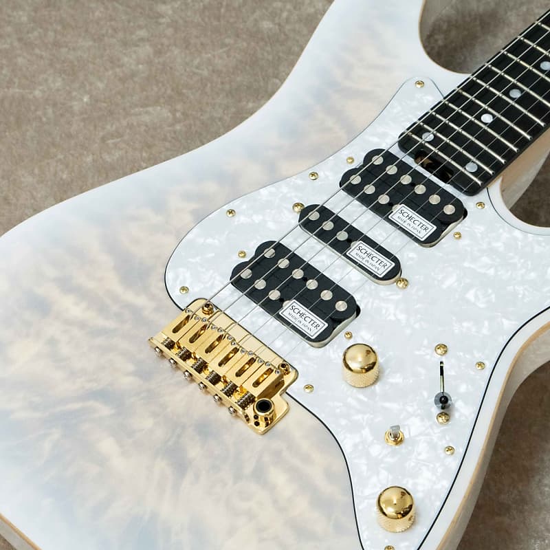 SCHECTER SD-2-24-AS VTR レフティ Schecter SD-2-24-AS-VTR -Blonde w/Gold Parts- #S2303003 2023