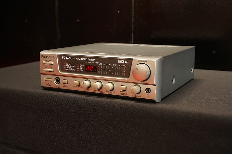 Roland ED SC-D70 Sound Canvas Polyphonic Digital Module MIDI USB 