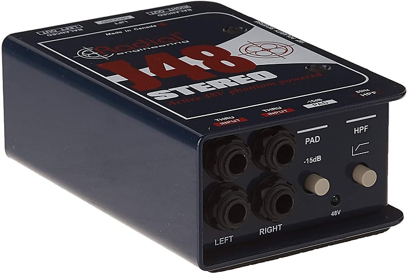 Radial J48 Stereo Active Direct Box | Reverb